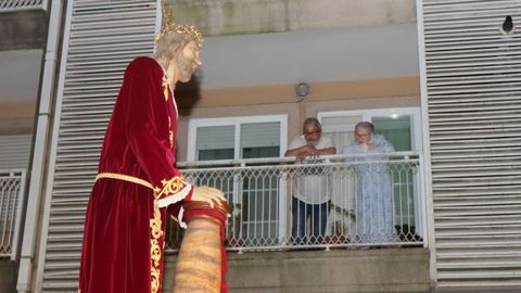 Procesi�n del Ecce Homo y la Virgen de la Amargura en Boiro