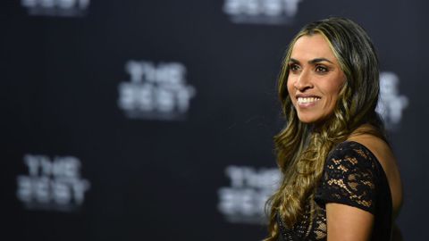 La futbolista brasile�a Marta