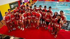 El Sysca�estuvo representado en la piscina Ant�a Garc�a Silva�por�26 deportistas y su entrenador, Diego L�pez