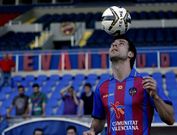 El austraco Ivanschitz, durante su presentacin como nuevo jugador del Levante.