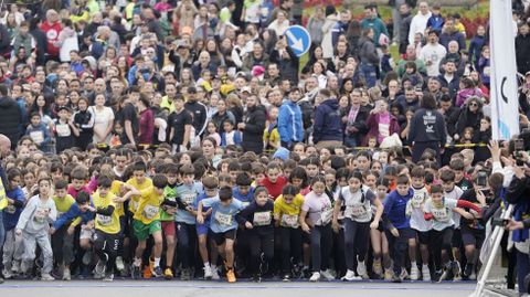 Esperando el pistoletazo de salida.