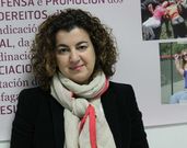 Mari Carmen Insua trabaja para facilitar la reinserci�n laboral. 