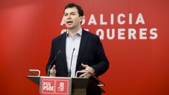 Gonzalo Caballero, secretario xeral del PSdeG-PSOE