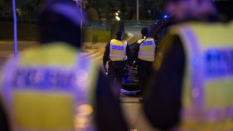 Agentes de los Mossos d'Esquadra, en una imagen de archivo.