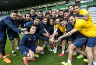 Los jugadores racinguistas han trabajado duro para llegar al �play off� y ahora quieren disfrutar de este momento y pelear por el ascenso a la categor�a de plata. 