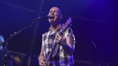 Celtas Cortos durante un concierto en el Festival de la Luz del 2019.