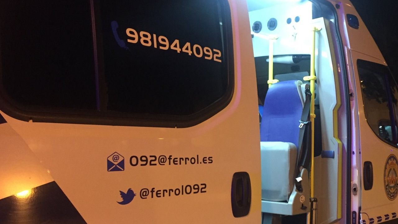 Tres jóvenes, heridas en un atropello en el barrio de Caranza, en Ferrol