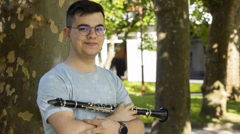 Xairo Campos, nunha imaxe de arquivo, ano 2022, en Carballo 