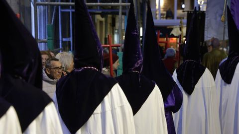 Procesi�n de la Virgen de los Dolores, que abre la Semana Santa en A Coru�a