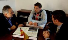 Cores Tour�s mantuvo un encuentro en Rodeiro con Luis L�pez.