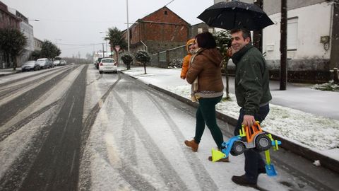 Nieve en Cerceda