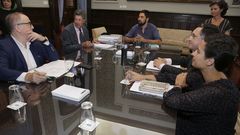 Imagen de la reuni�n de la Comisi�n de Urbanismo