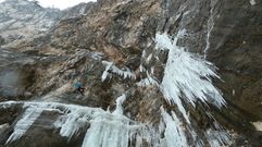 La ruta por la que recibi� el premio, �Gaia�, est� en el Tirol austr�aco y combina hielo y piedra