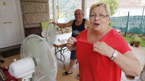 Triple ventilador en Leiro 