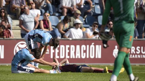 Las imágenes del derbi entre el Pontevedra y el Celta Fortuna