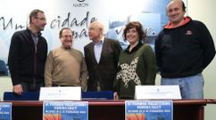 El torneo se present� ayer en el Concello de Nar�n. 