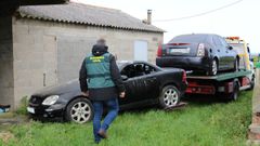 La Guardia Civil de Lugo requis� dos veh�culos y los mand� directos a la chatarrer�a