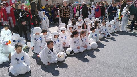 Desfile de los escolares de Barbads
