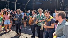 Los cinco integrantes de Combo Paradiso estar�n en San Vicente el domingo, a las cinco y media de la tarde