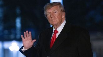 El presidente de Estados Unidos, Donald Trump, en la Casa Blanca