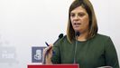 La secretaria de Organizaci�n de la FSA-PSOE, Gimena Llamedo