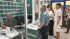 Primer d�a de la campa�a de abonados del Racing