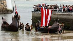 El desembarco Normando de Foz se hizo esperar pero no decepcion�