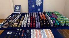 Alijo encontrado en los narcopisos de Avil�s