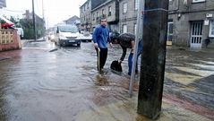 Pontevedra inundada