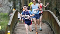 La Carreira de San Xos� se disputa en la carballeira de Dona Rita