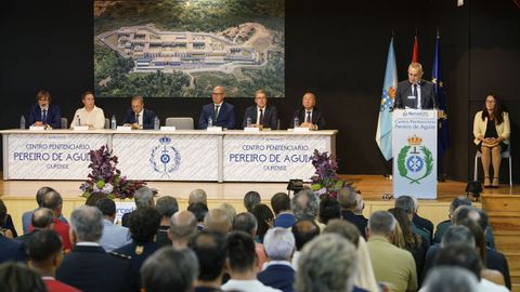 Los representantes de la Subdelegacin del Gobierno, la Xunta y la Diputacin de Ourense presidieron la cita