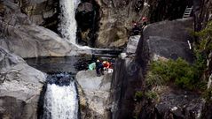 Rescate en una poza de Ponte Caldelas