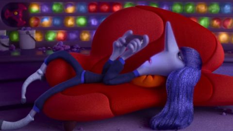 Ennui, una de las emociones de Del Revs 2, pelcula de Pixar.
