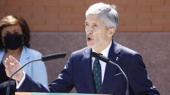 Grande-Marlaska, durante un acto institucional.