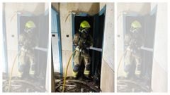 Incendio registrado en un edificio abandonado en Narn.