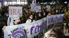 Manifestacin en A Corua