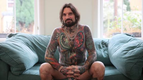 Matt Warner, que trabaja en construcci�n, tiene el cuerpo lleno de tatuajes, y el 90 % de ellos son de �La guerra de las galaxias�.