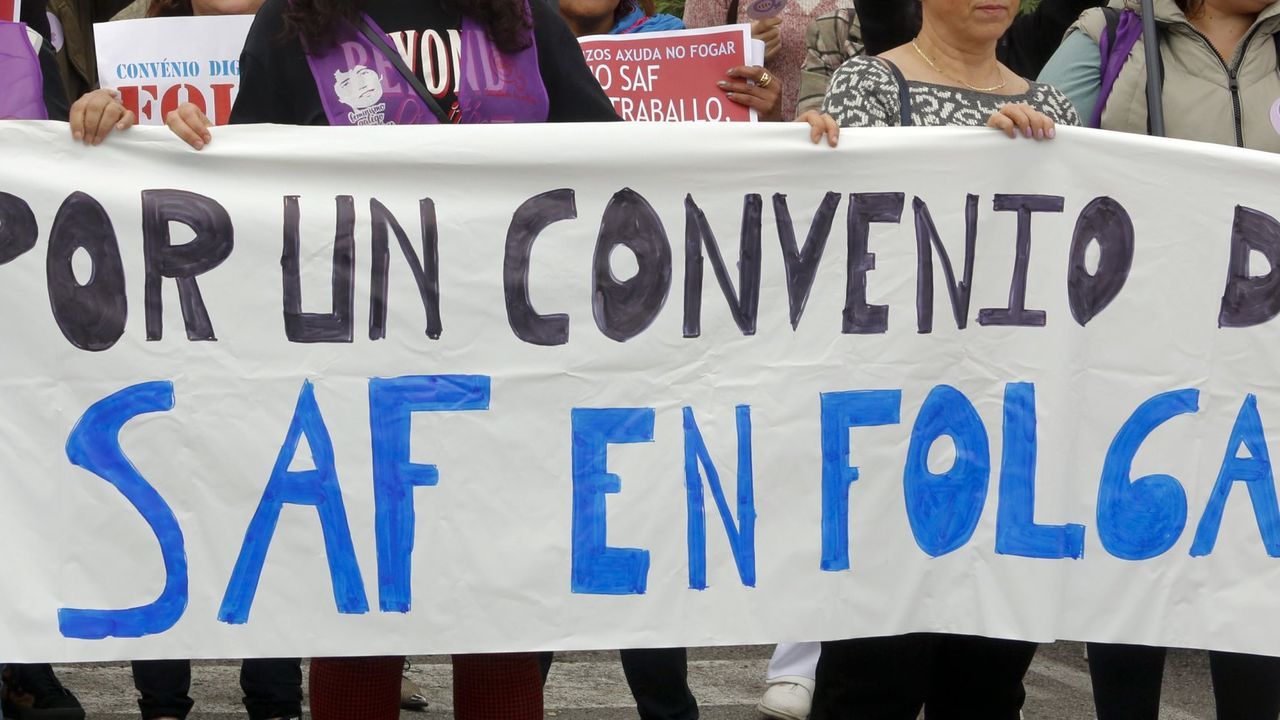 Las trabajadoras del SAF se concentran mañana en Ribadumia