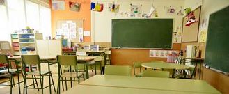 Desde el pasado mi�rcoles las dos aulas del colegio de Ourol est�n vac�as. 