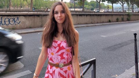 Carmen Fuente, becaria de la Barrié