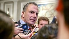 El portavoz de Vox en el Ayuntamiento de Madrid, Javier Ortega Smith