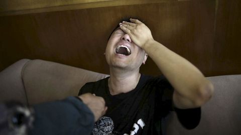 Gritos de dolor de las familias. 