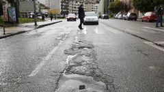 Una ciudad llena de�baches