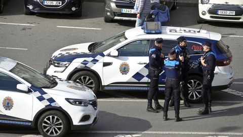 Imagen de archivo de la polica local de Vigo