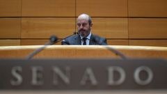 El presidente del Senado, Pedro Roll�n