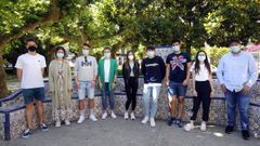 Los chavales que obtuvieron mejores notas en el proceso de la ABAU en cada centro de la comarca