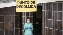 En los hospitales de Ourense, Ver�n y Valdeorras hay puntos habilitados para hacer test a la gente sin bajarse del coche