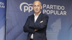 Juan Carlos Garc�a Pose�es alcalde de Coristanco desde�julio del 2019.