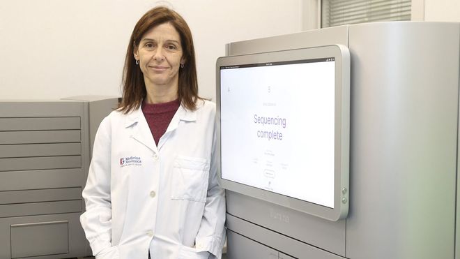 Mar�a Bri�n, investigadora principal del proxecto Xenoma Galicia.
