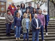 Foto de familia de la candidatura del BNG de Vila de Cruces.